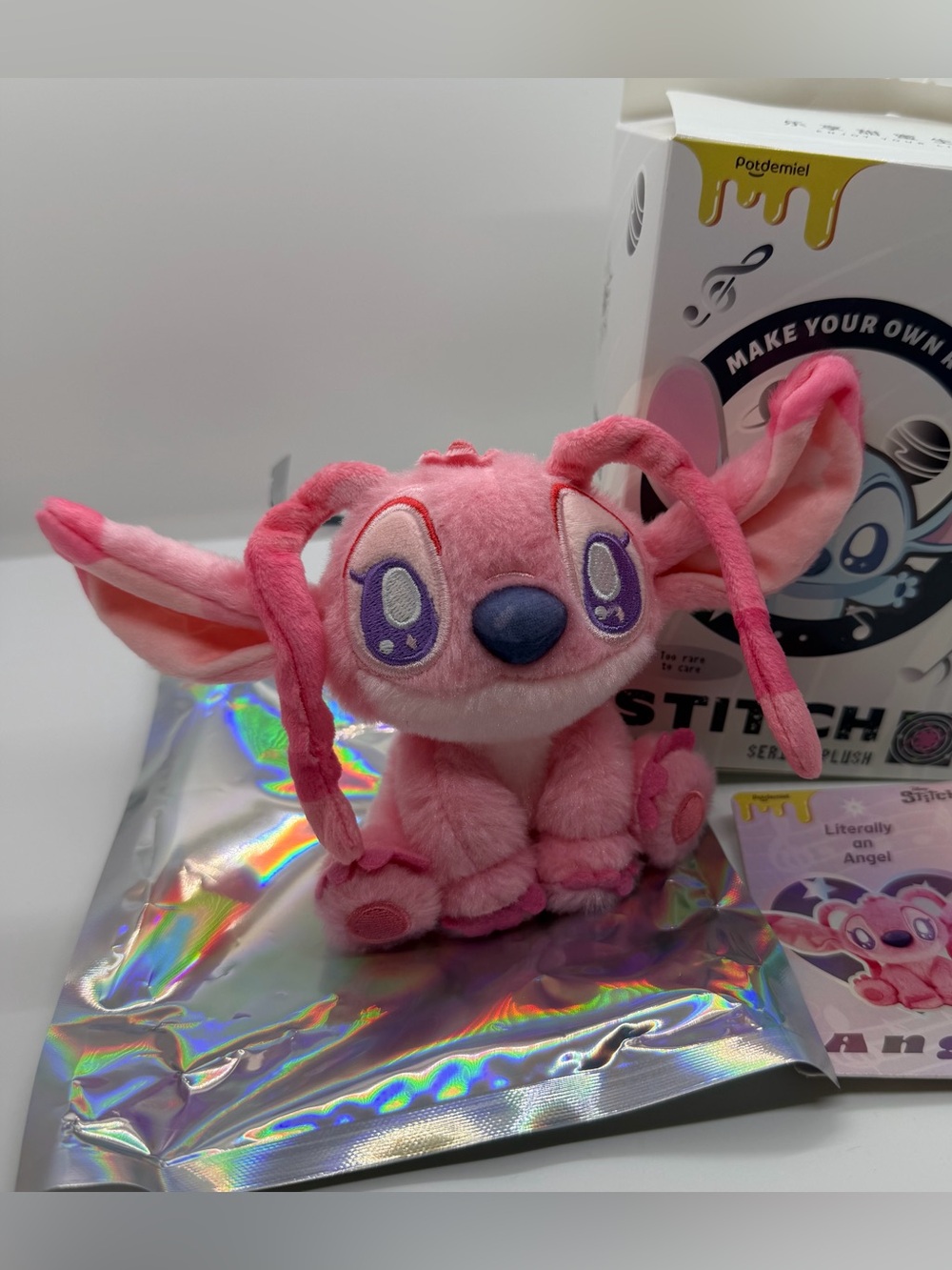 Potdemiel Stitch Make Your Own Rules Plush Pendant Confirmed Literally An Angel